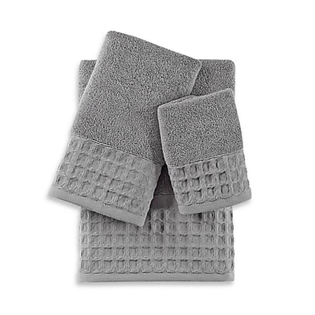 Baltic Linen® Escondido Silver Turkish Cotton Hand Towel