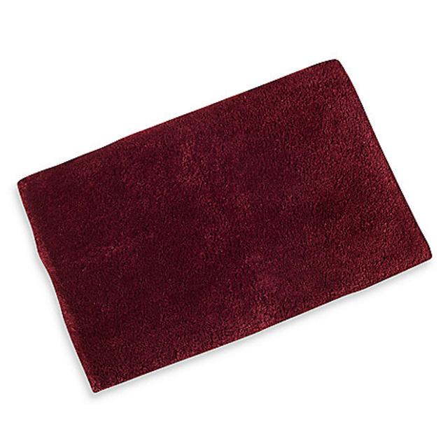 Kenneth Cole Reaction Home 21-Inch x 34-Inch Bath Rug in Bordeaux