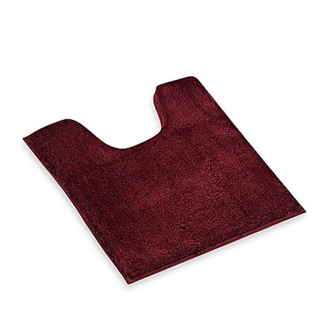 Kenneth Cole Reaction Home Contour Bath Rug in Bordeaux