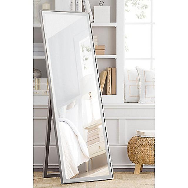 Cheval 59.5-Inch x 19-Inch Thin Profile Mirror in Silver