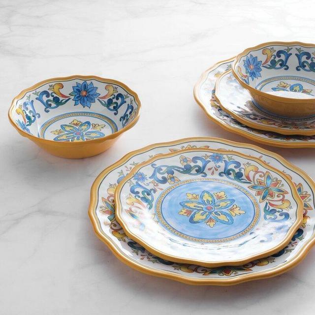 Melamine Outdoor Dishware (service for 4)
