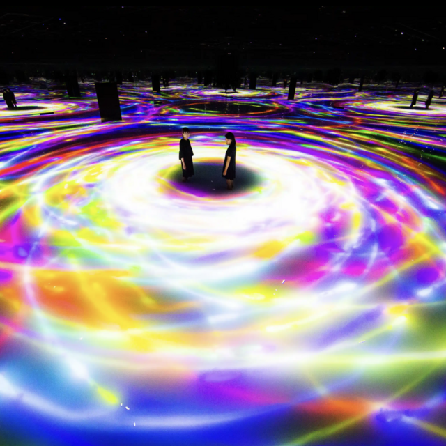 Museum Entrance Tickets For Two (teamLab interactive light museum)