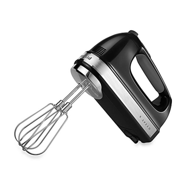 KitchenAid® 9-Speed Digital Hand Mixer in Onyx Black