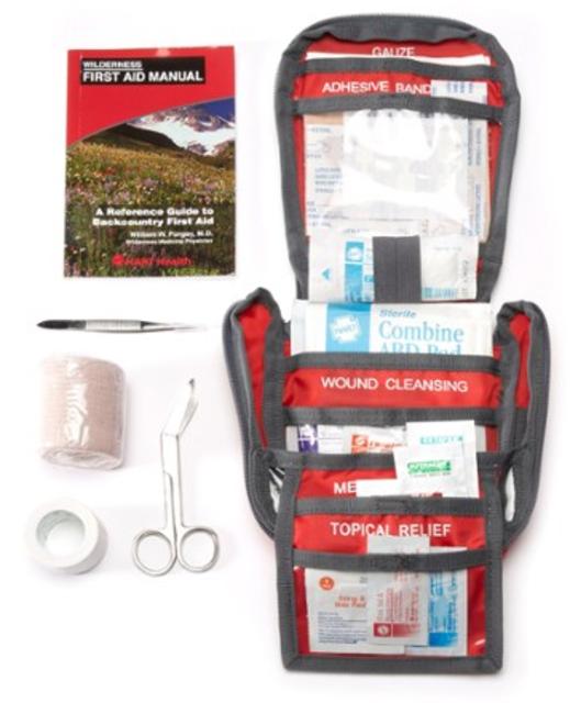 REI				        	Backpacker Weekend First-Aid Kit