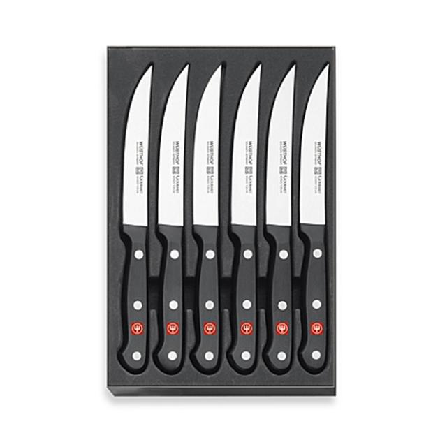 Wusthof® Gourmet 6-Piece Steak Knife Set
