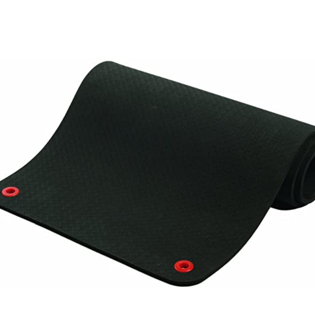 SPRI Hanging Exercise Mat, Fitness & Yoga Mat for Group Fitness Classes, Commercial Grade Quality with Reinforced Holes