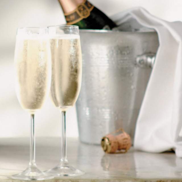 Bottle of Champagne for the Room