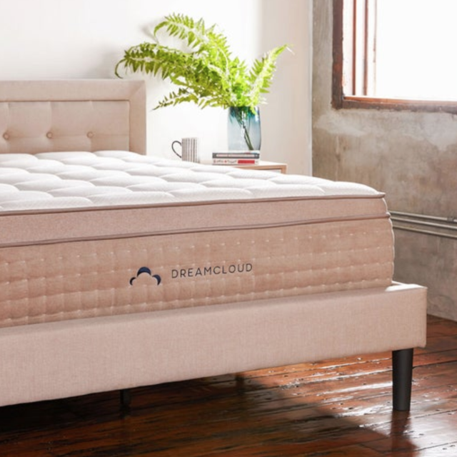 DreamCloud's Bed Frame With Headboard