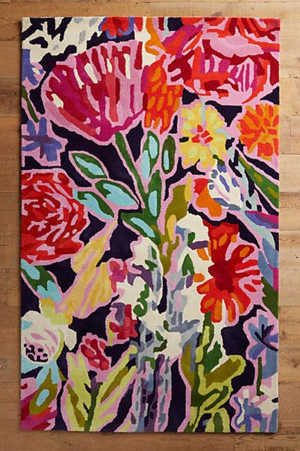 Deconstructed Bouquet Rug