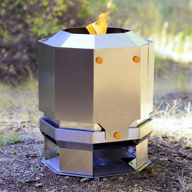 Cash Fund: Blackstone Adventure Ready 15” Stainless Steel Smokeless Fire Pit