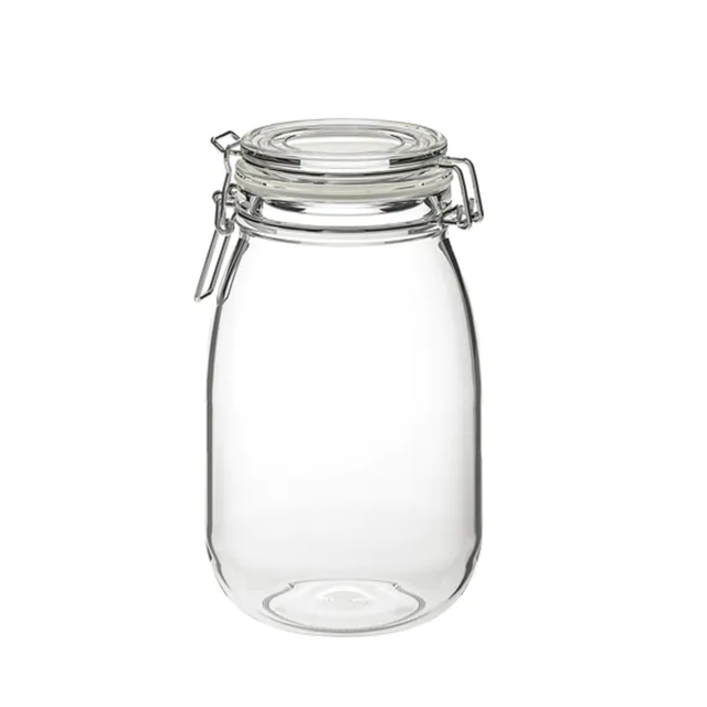 Medium KORKEN Jar with lid, clear glass