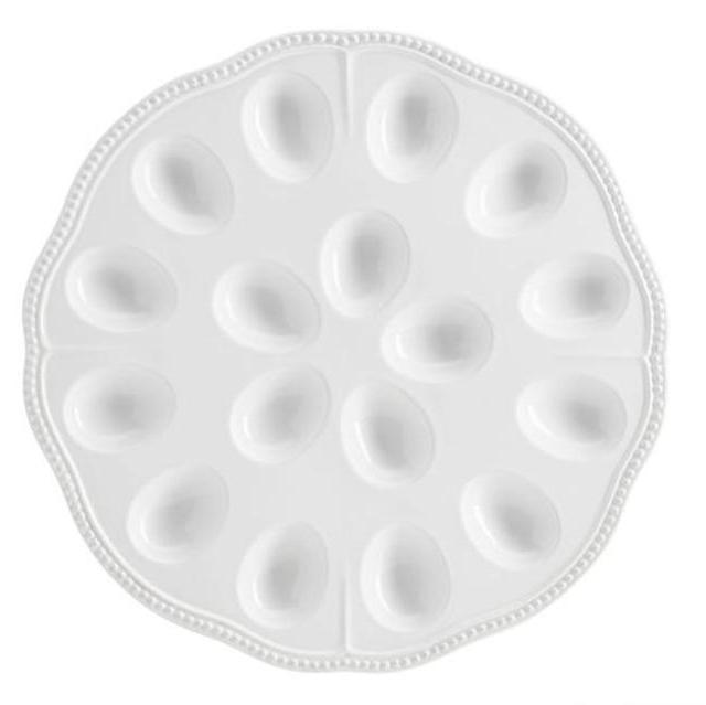 Pottery Barn Leila Deviled Egg Platter