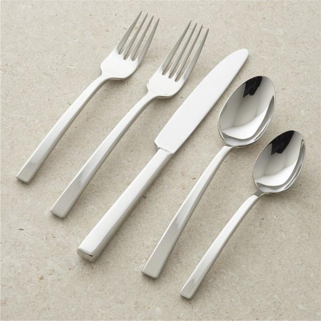 Crate and Barrel Royce 20-Piece Flatware Set X3