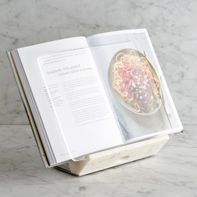 Williams Sonoma Marble Cookbook Holder