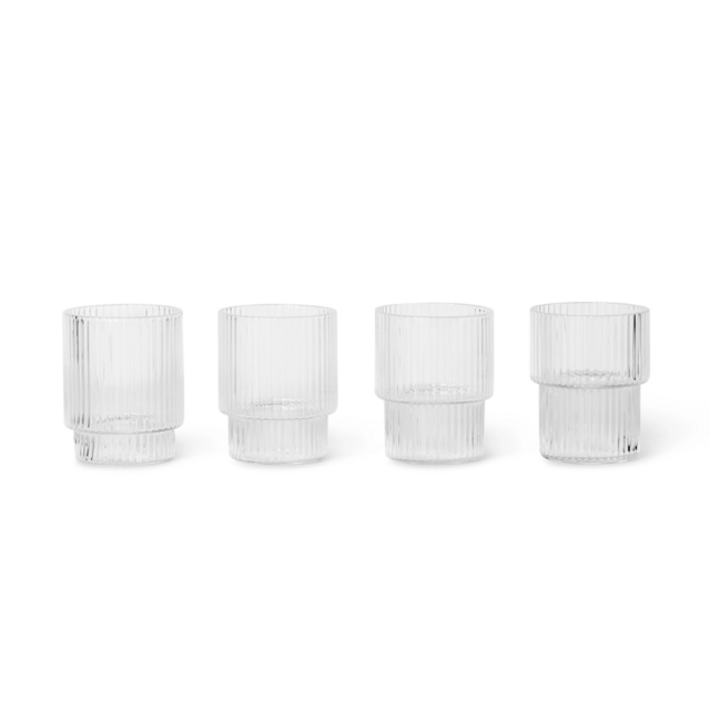 Ripple Small Glasses (Set of 4)