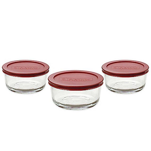 Bed Bath & Beyond- Anchor Hocking® 6-Piece 2-Cup Storage and Baking Set