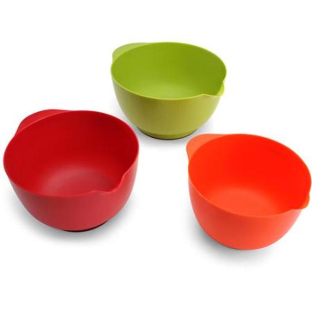 Walmart- Farberware Set of 3 Mixing Bowls, Assorted Colors
