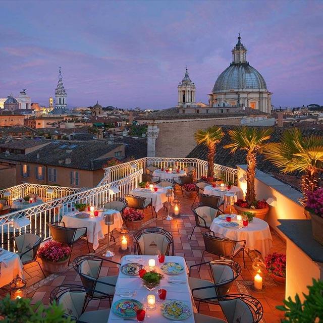 Dinner in Rome