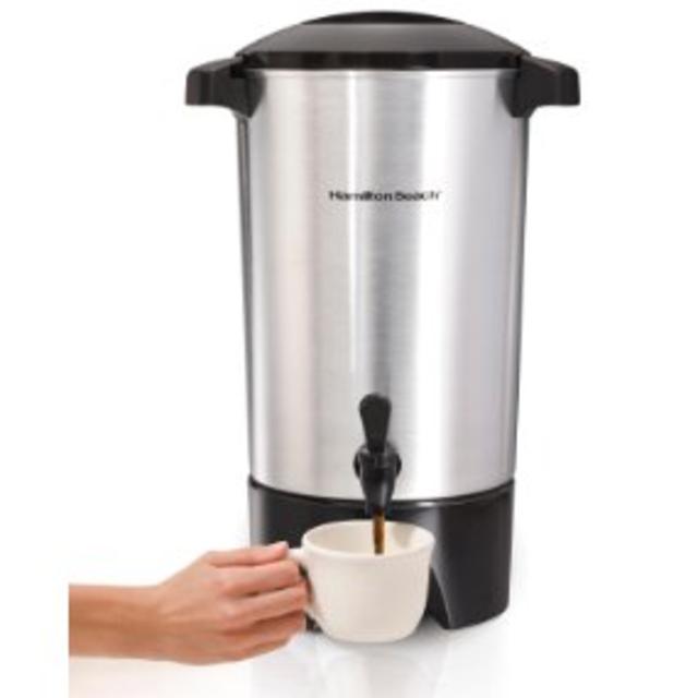 Hamilton Beach 40515 42-Cup Coffee Urn, Silver