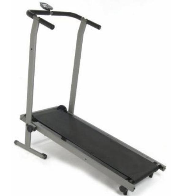 Stamina InMotion Manual Treadmill (Pewter Grey, Black)