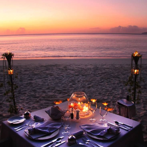 Dinner on the Beach