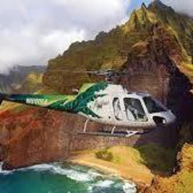 Jurrassic Falls Helicopter Landing tour for one in Kauai