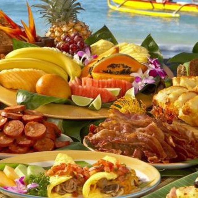 Breakfast at the Kahala resort in Honolulu