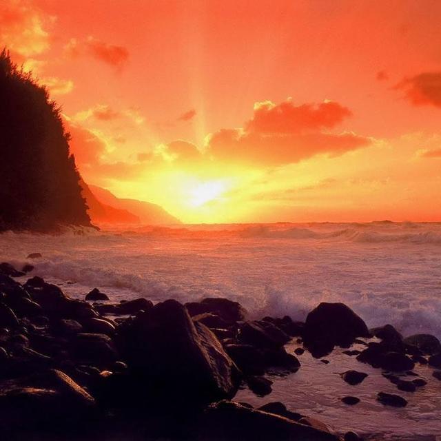 Drive up the NaPali Coast (Kauai) to view one of the best sunsets in Hawaii