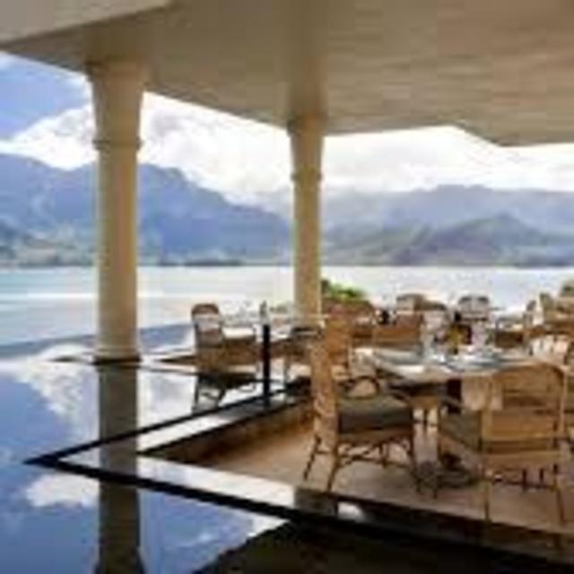 Dinner at the St. Regist, Princeville in Kauaii
