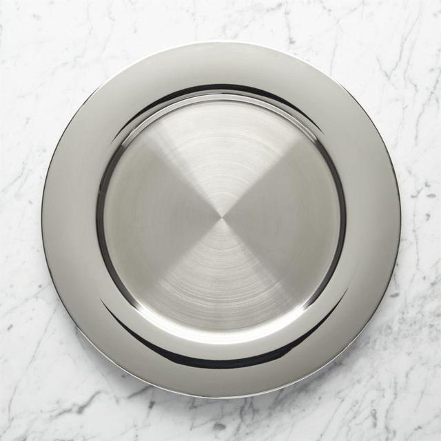 Stainless Steel Charger Plate