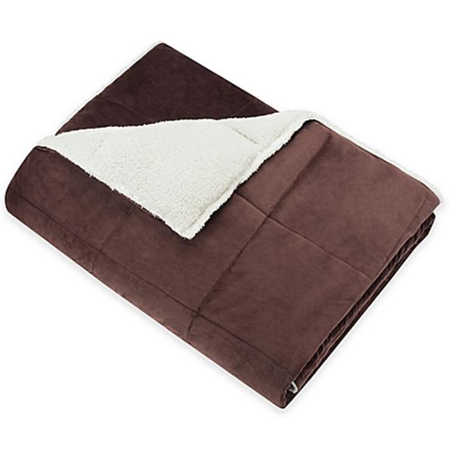 SoSoft Plush Throw in Brown