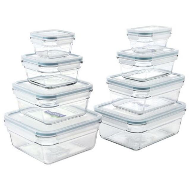 Glasslock 16-pc. Food Storage Container Set