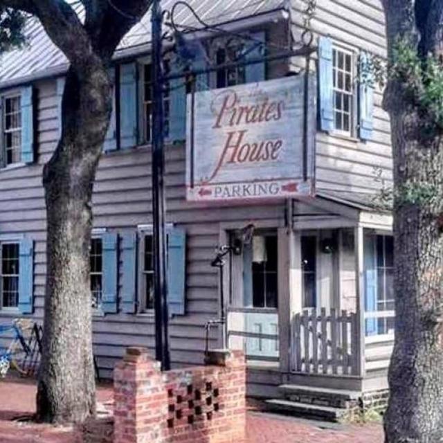 Dinner at The Pirates House