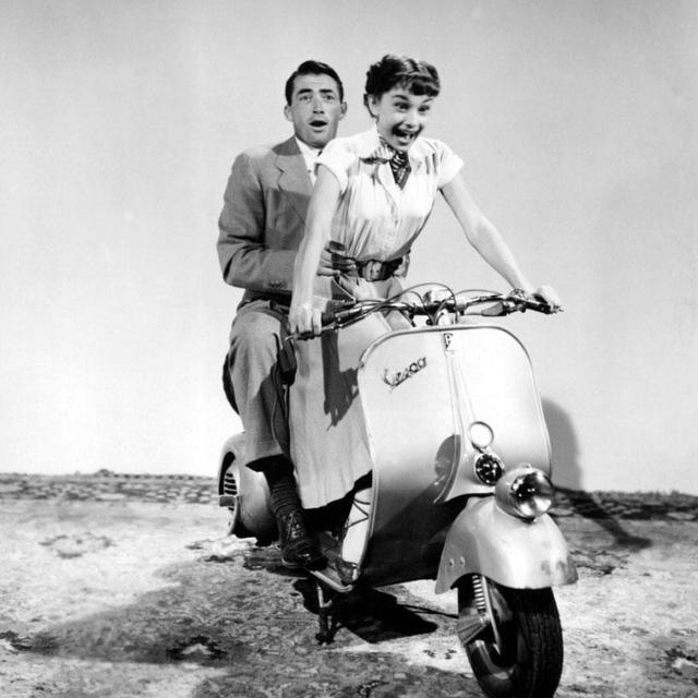 Riding a Scooter Around Town