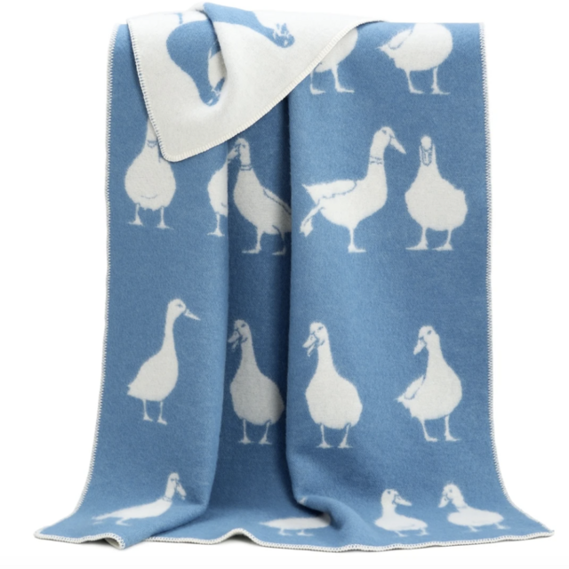 Blue Duck Wool Blanket