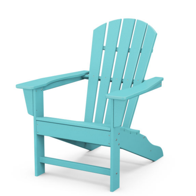 Palm Coast Adirondack - Color: Aruba (bright teal)