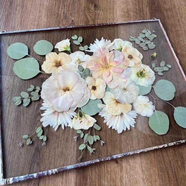 Wedding Flower Pressed Bouquet
