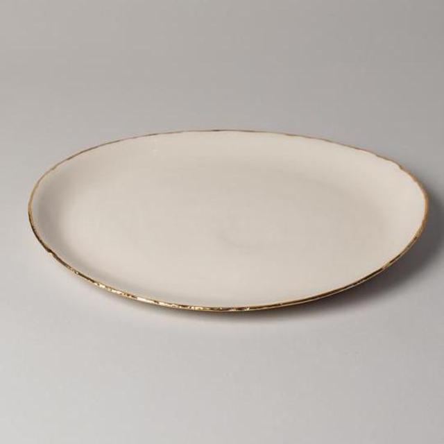 Sarah Cihat | Edge Serving Platter | Ivory
