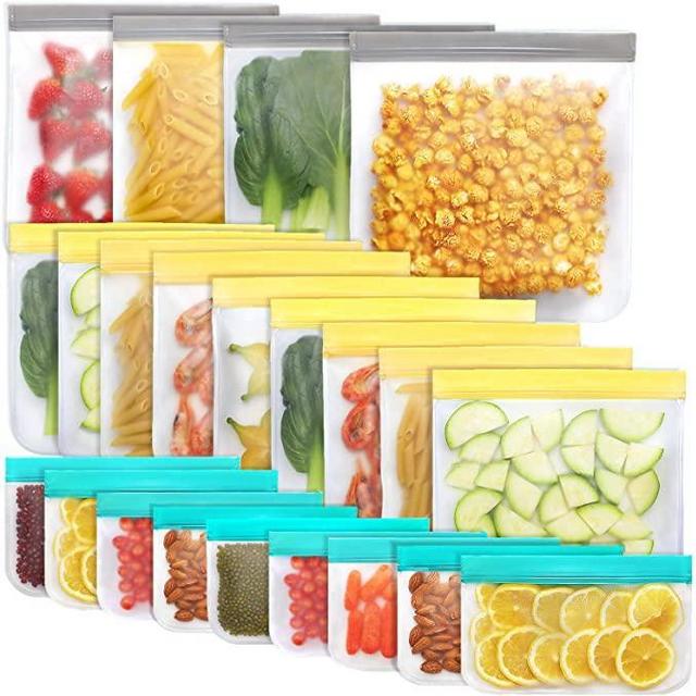 Reusable Ziploc Bag Set