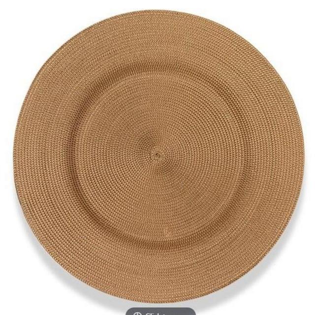 Charger Braided Placemats - Color: Tan