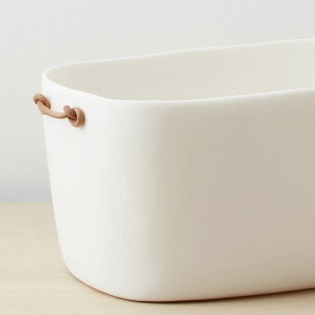 resin champagne bucket large by tina frey - white