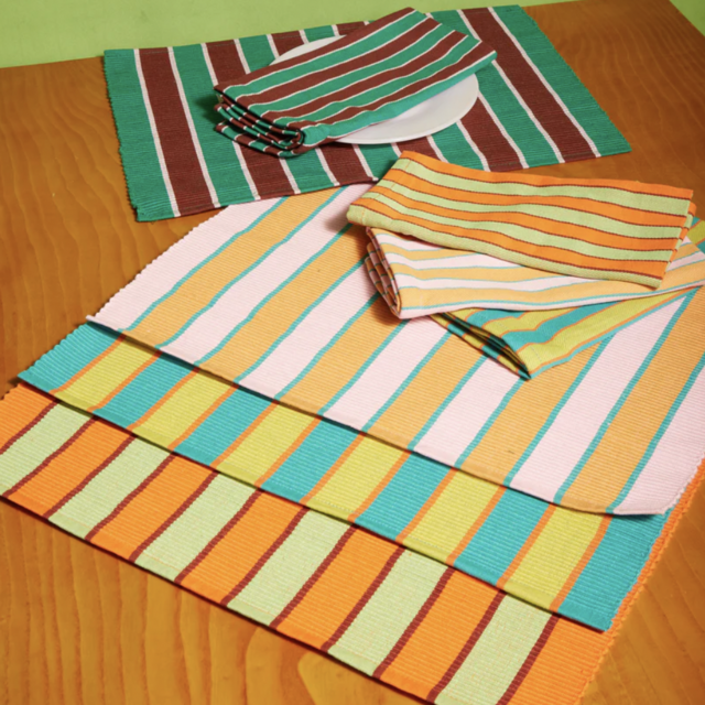 Dusen Dusen Striped Placemats (4)
