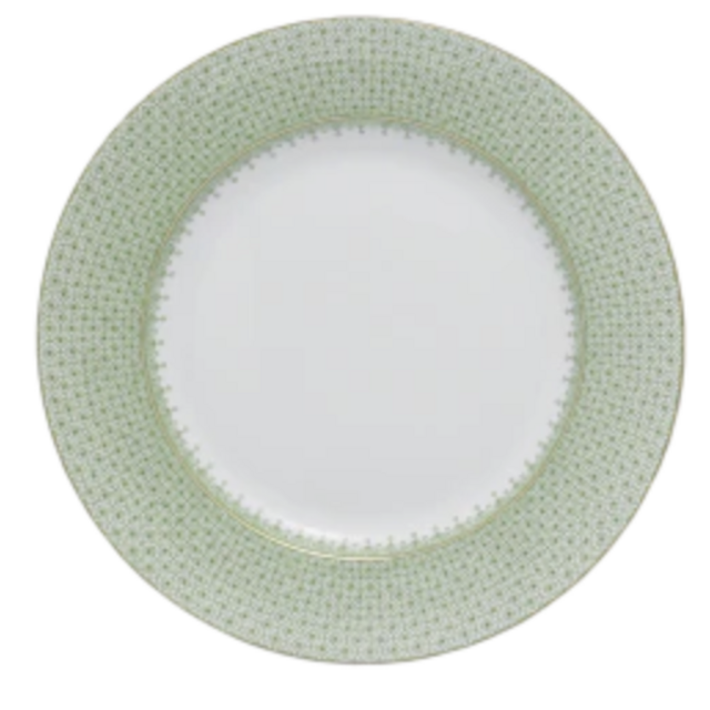 Lace Dinner Plate, Green Apple