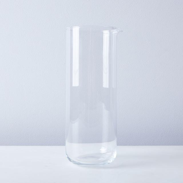 Handblown Simple Glass Pitcher