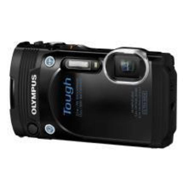 Olympus - TG-860 16.0-Megapixel Digital Camera - Black
