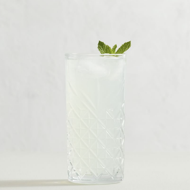 Trellis Etched Cocktail Glasses Collection