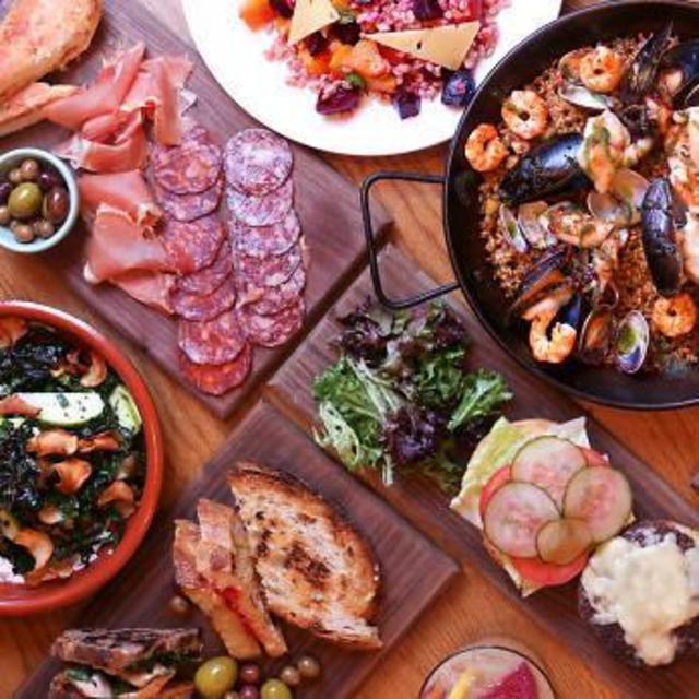 Tapas dinner in Spain