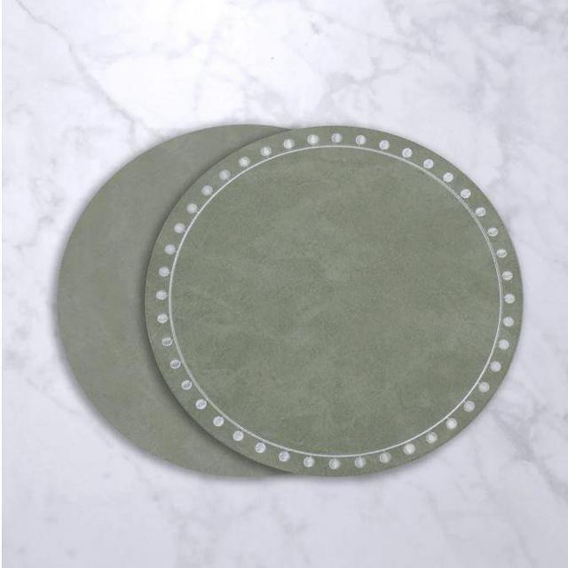 Beatriz Ball Embroidered Dots Placemats, Set of 4