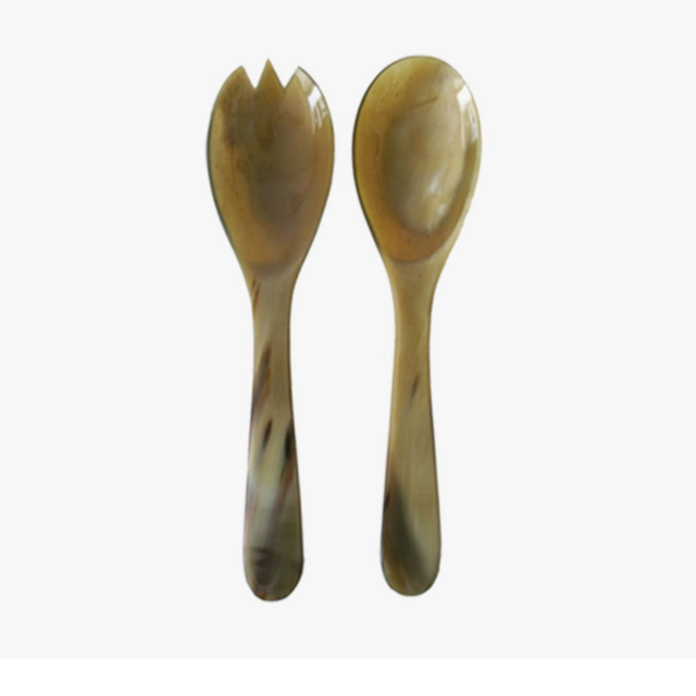 Horn Handcrafted Serving Utensils