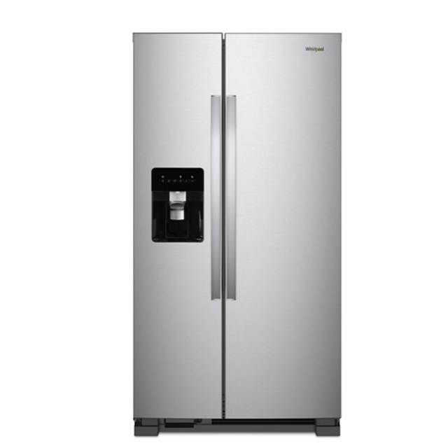 33-inch Wide Side-by-Side Refrigerator - 21 cu. ft. Whirlpool